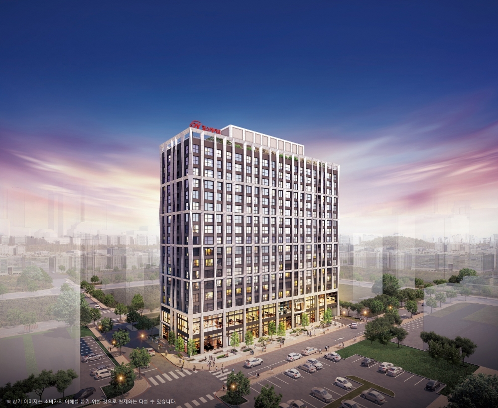 힐스테이트 여의도 파인루체 야경투시도