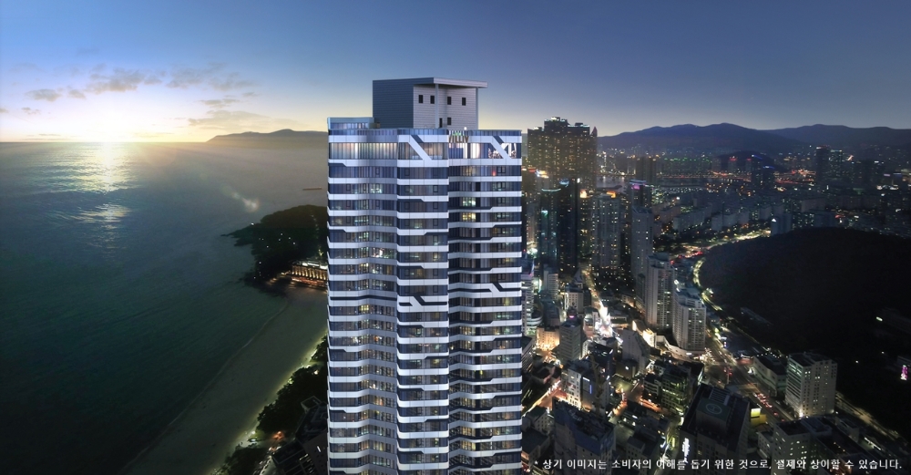 빌리브 패러그라프 해운대 투시도