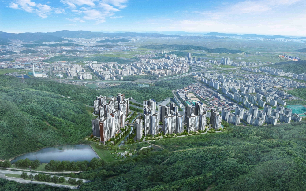 이안 센트럴포레 장유 광역조감도