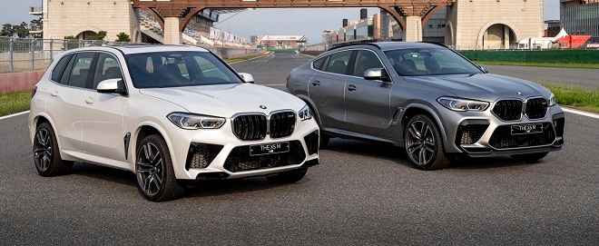BMW X5M(왼쪽)과 X6M.