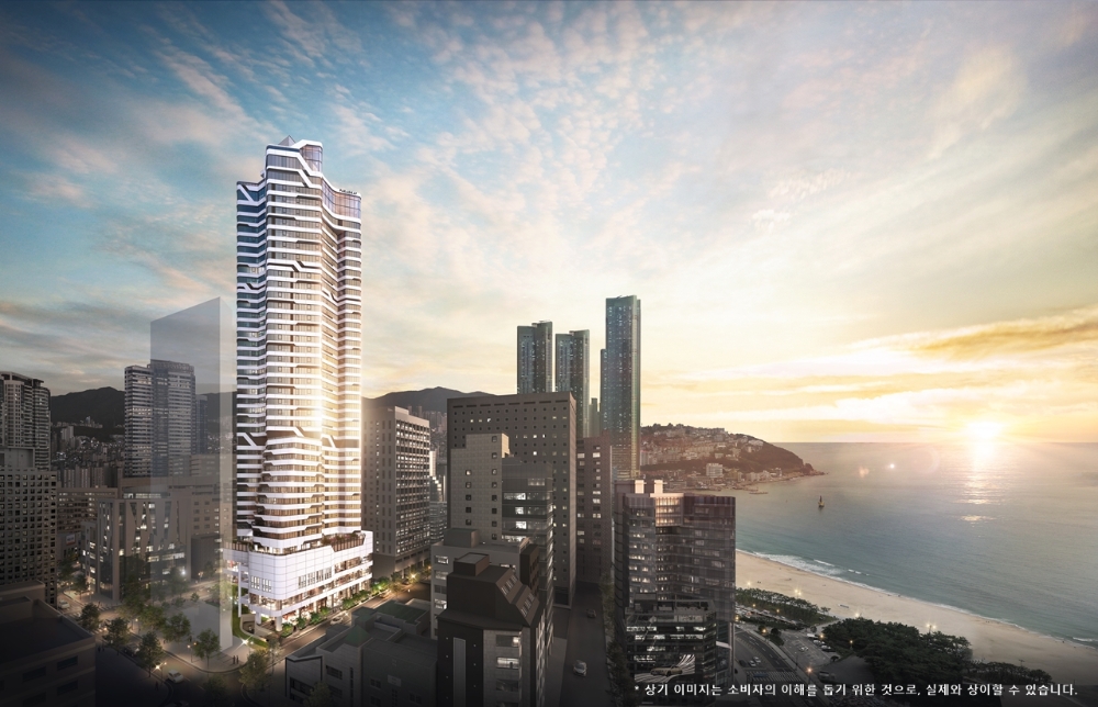 빌리브 패러그라프 해운대 투시도