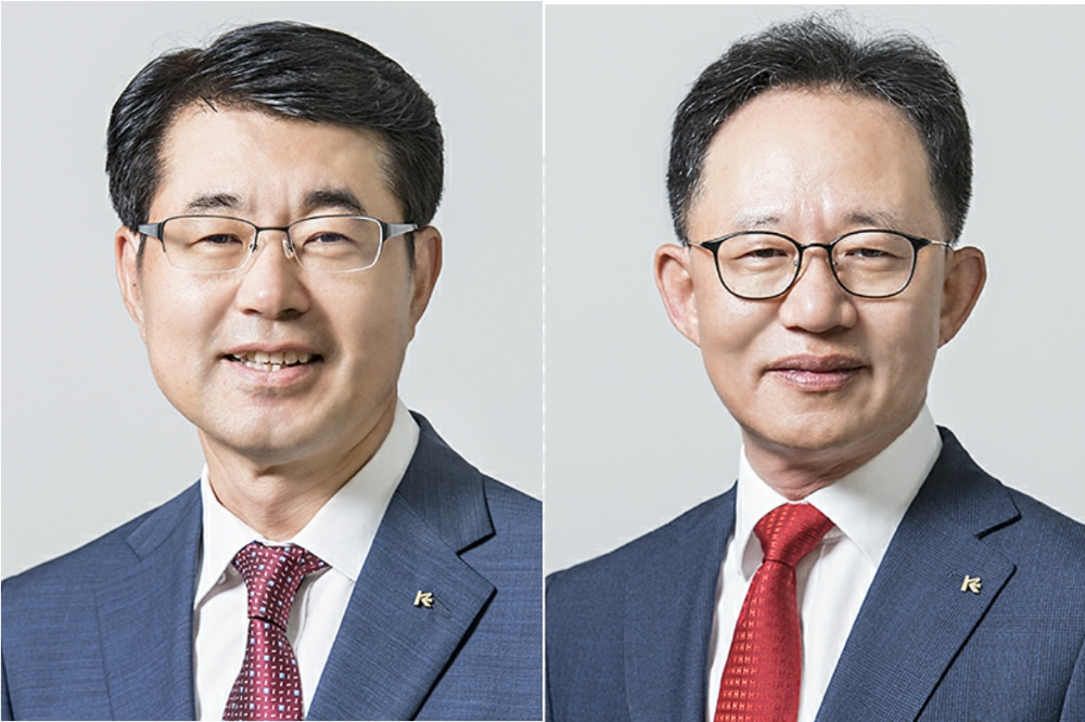 신경택 신임 부행장(왼쪽)과 이상호 신임 부행장(오른쪽). /사진=수출입은행