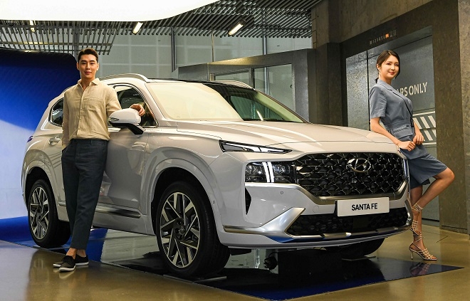 현대차, '덩치 커진' 4세대 싼타페 페이스리프트 사양 공개