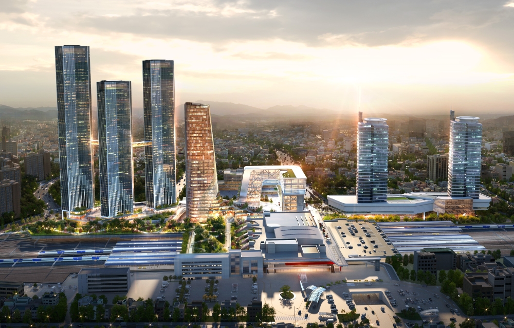 대전역세권 개발사업 조감도 / 사진=한화건설