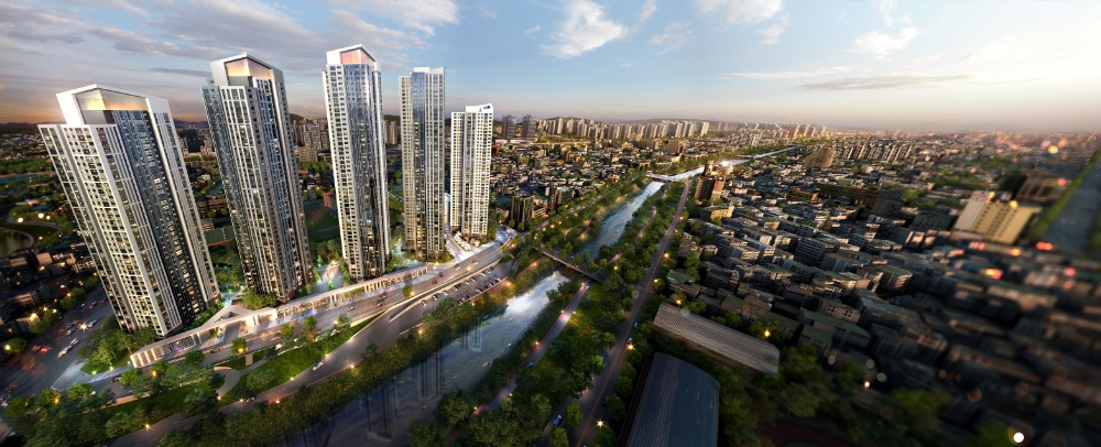 대전 삼성1구역 재개발 조감도 / 사진=대림산업