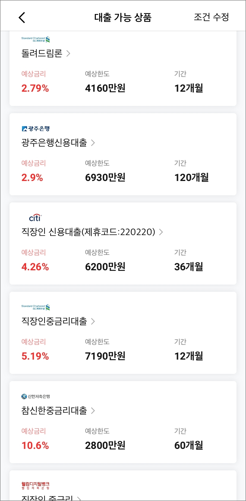 NHN페이코 '페이코 맞춤대출'./사진=NHN페이코