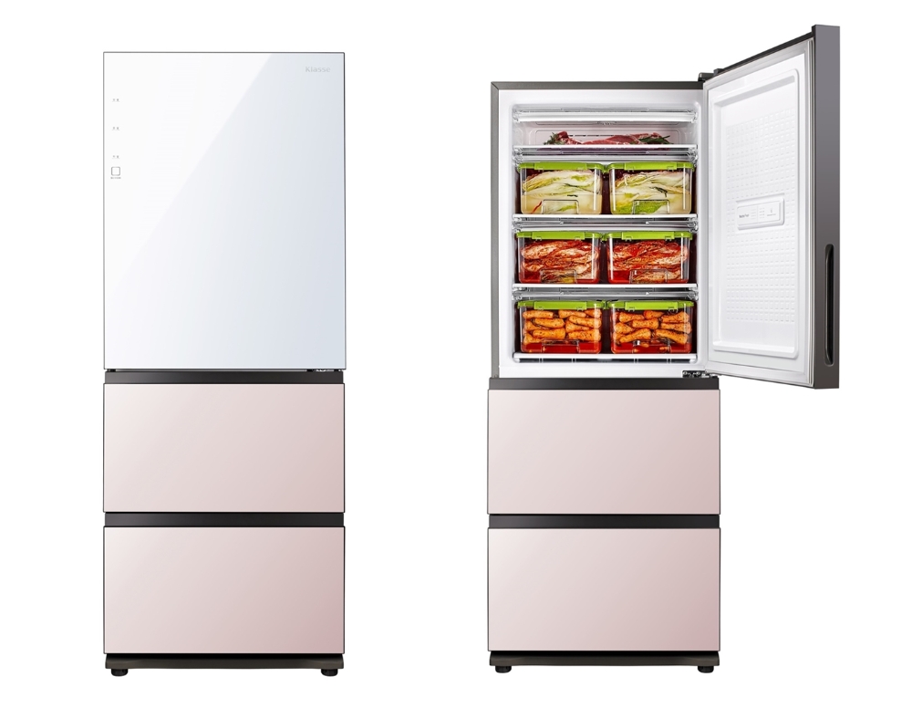 클라쎄 컬러글라스 김치냉장고 300리터급/사진=위니아대우