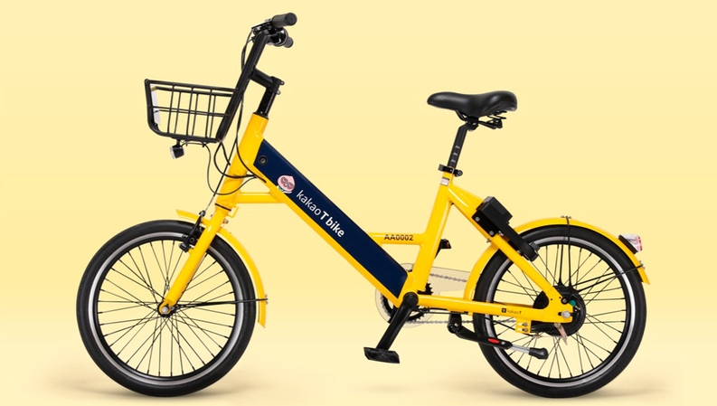 카카오 T 바이크 모습/사진=카카오모빌리티