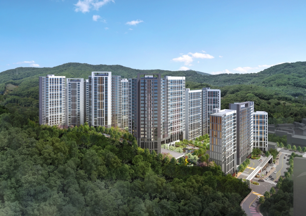 힐스테이트 삼동역 투시도 / 사진=현대건설