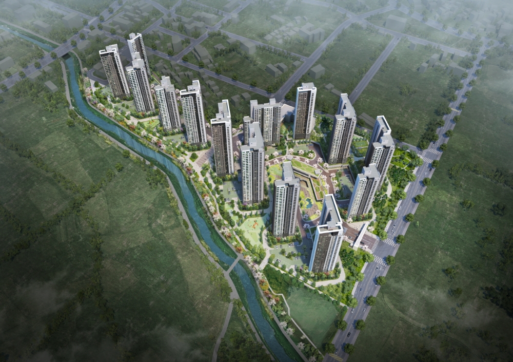 쌍용 더 플래티넘 안성(가칭) 투시도 / 사진=쌍용건설