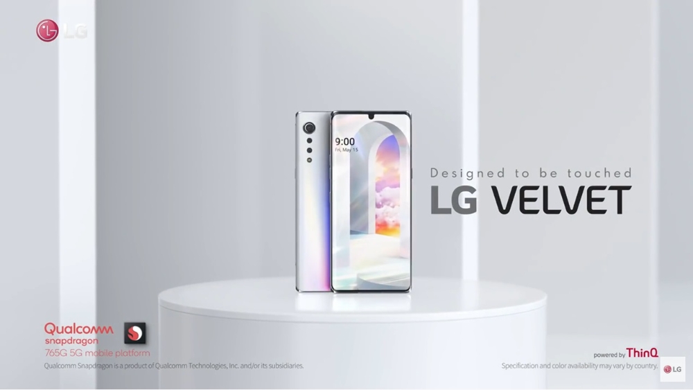 LG전자의 스마트폰 'LG 벨벳'의 제품 소개영상과 디자인 소개 영상이 각각 천만뷰를 돌파했다/사진=LG전자