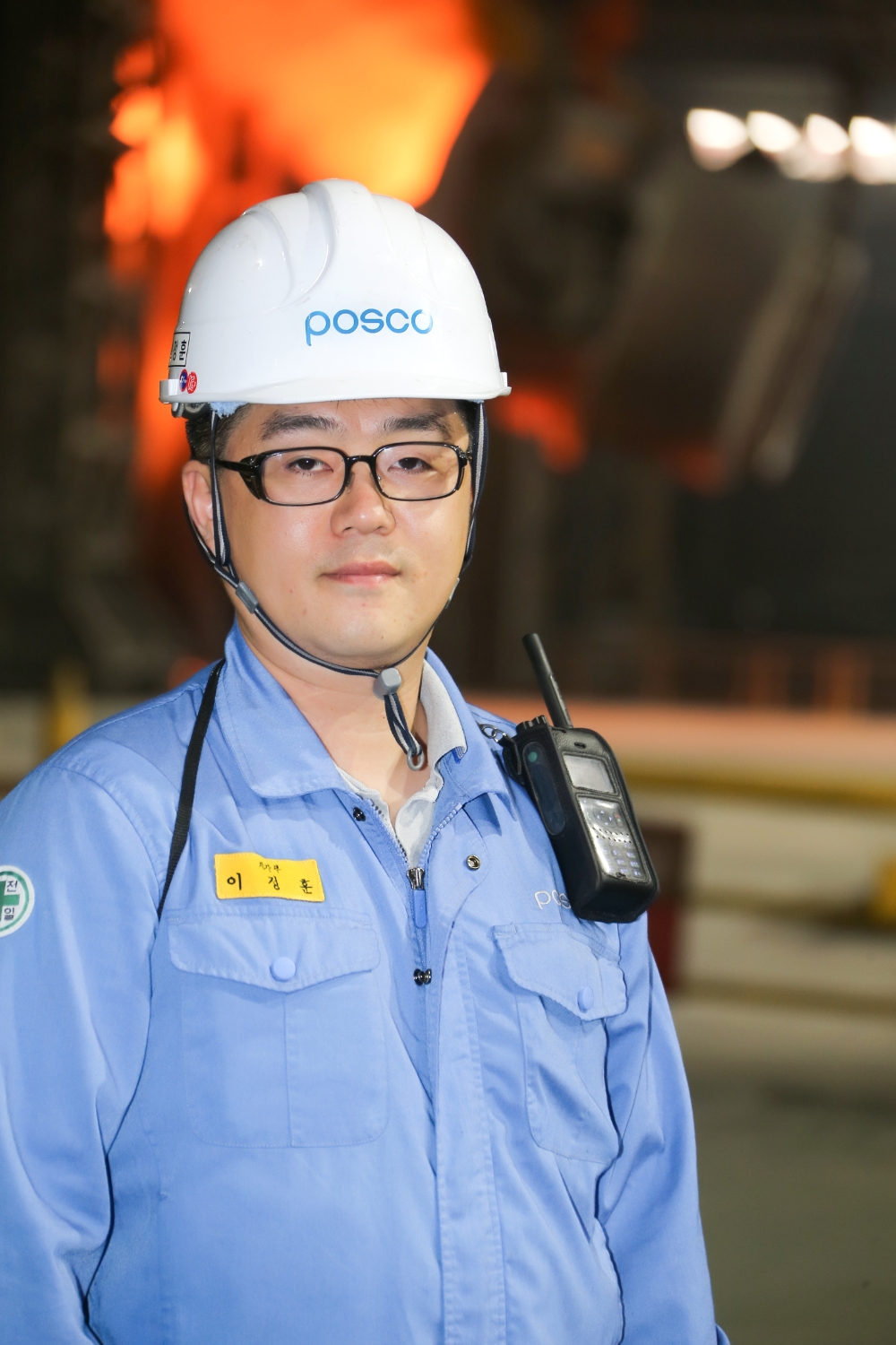 포스코 포항제철소 제강부 2제강공장에서 근무하는 이정훈 대리가 심폐소생술로 심정지 온 시민을 살렸다/사진=포스코