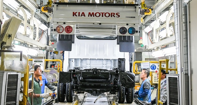 기아차 광주공장.