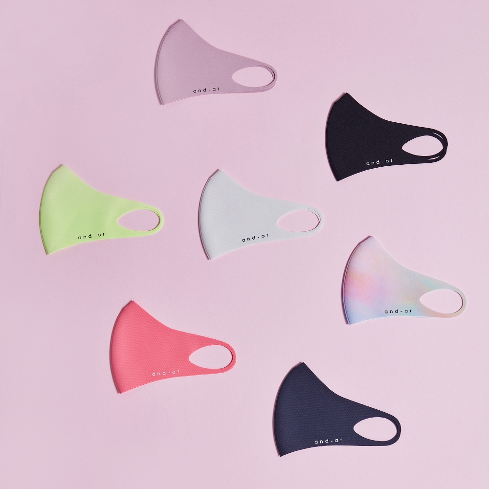 효성티앤씨가 안다르와 협업해 출시한 마스크/사진=효성티앤씨