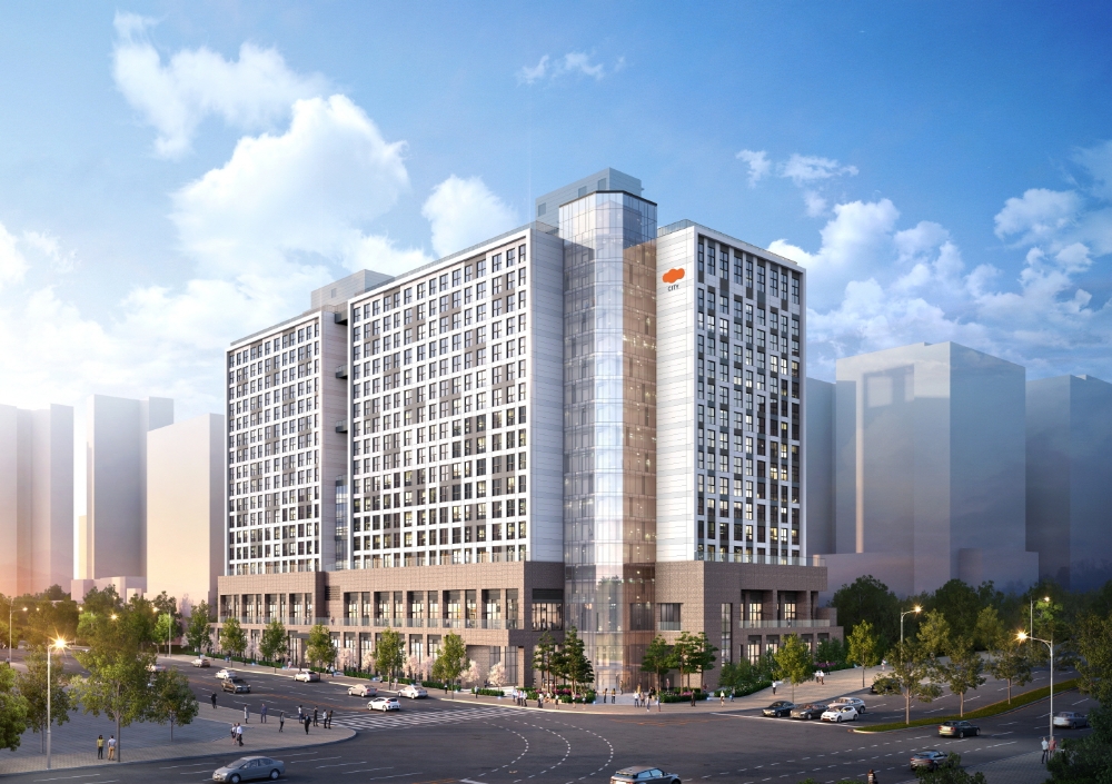 대림산업 e편한세상 시티 광교 투시도