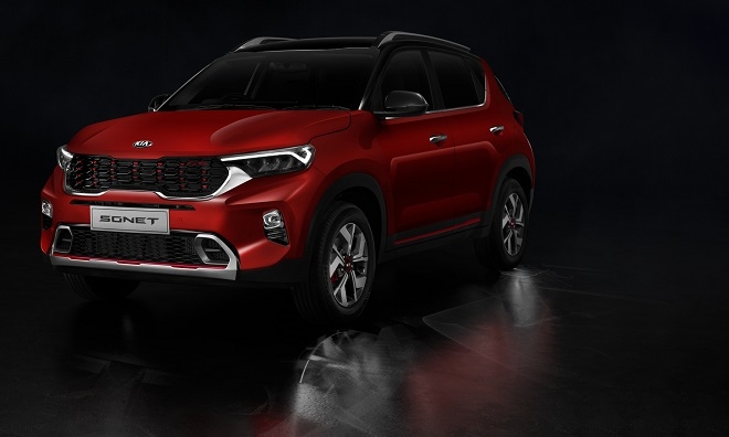 기아차 인도 전략형 소형SUV 쏘넷. 사진=기아차.