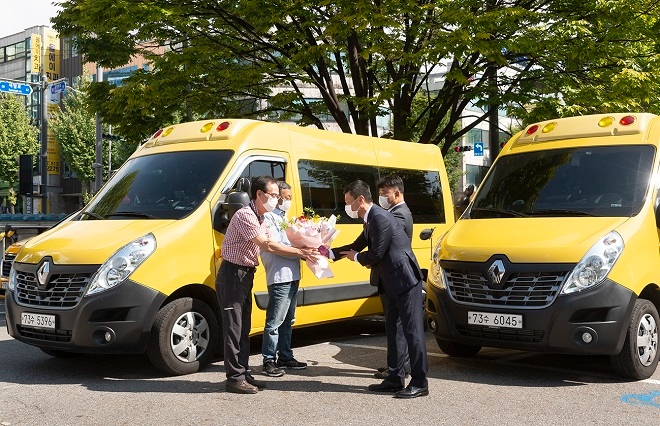 르노 마스터 홍보대사 선정식. 사진=르노삼성.