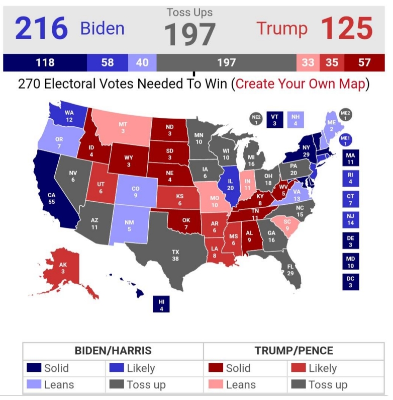 자료: 11월 2일 기준 FiveThirtyEight, RealClear Politics