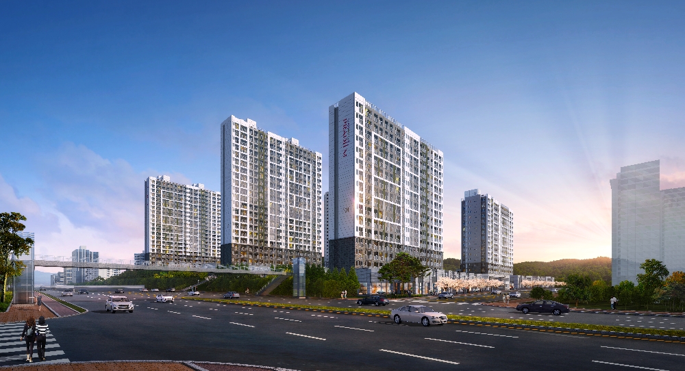 '화성 남양 시티프라디움 4차' 투시도. /사진제공 = 리얼투데이