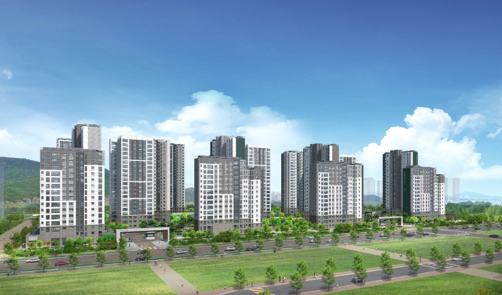 운서역 푸르지오 더 스카이 투시도