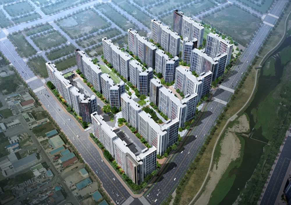 힐스테이트 포항 조감도. / 사진제공 = 현대건설