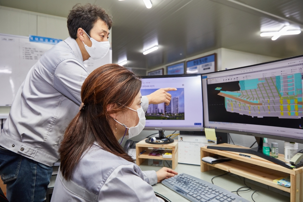 HDC현대산업개발은 현장 업무 전반에 BIM을 활용하고 있다. / 사진제공 = HDC현대산업개발