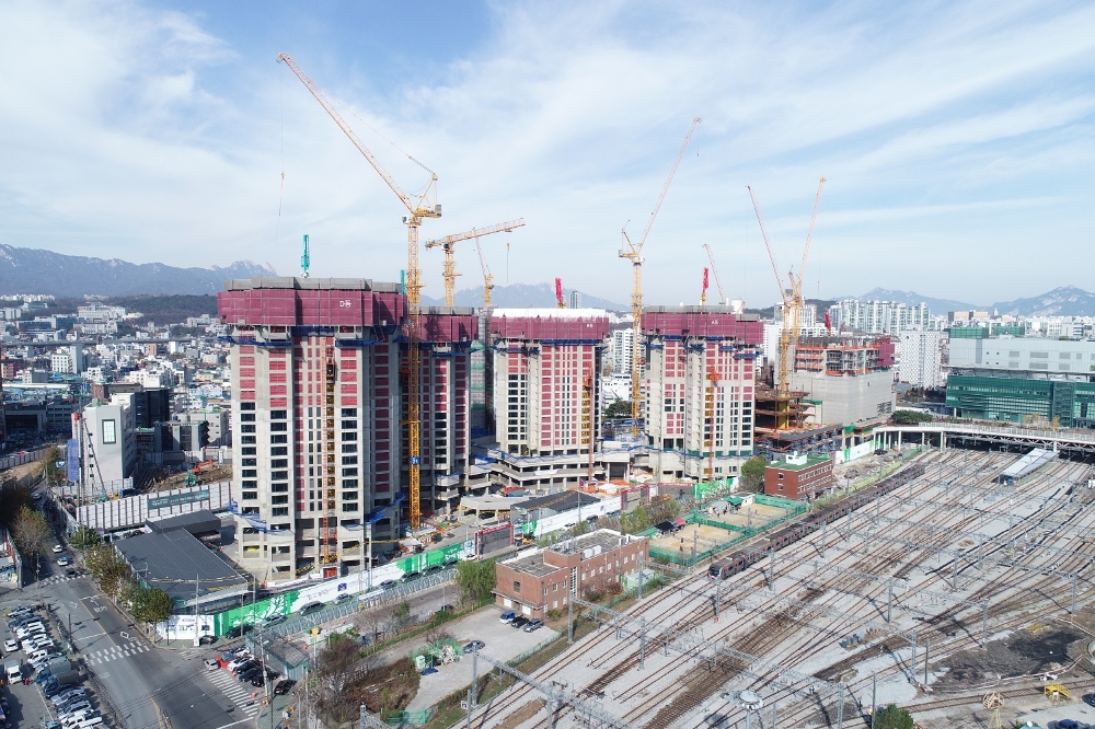 롯데건설 청량리 제4구역 현장