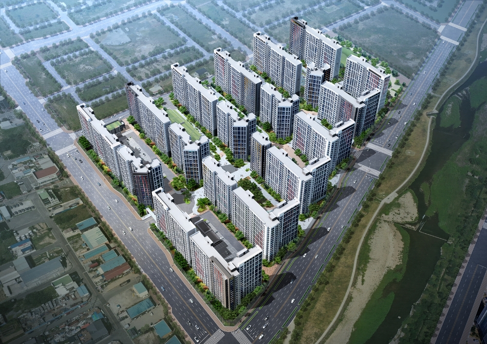 힐스테이트 포항 조감도. / 사진제공 = 현대건설