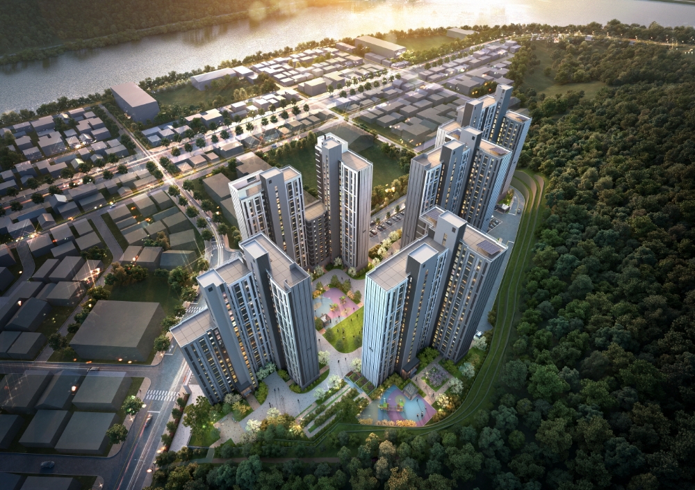 e편한세상 단양 리버비스타 조감도