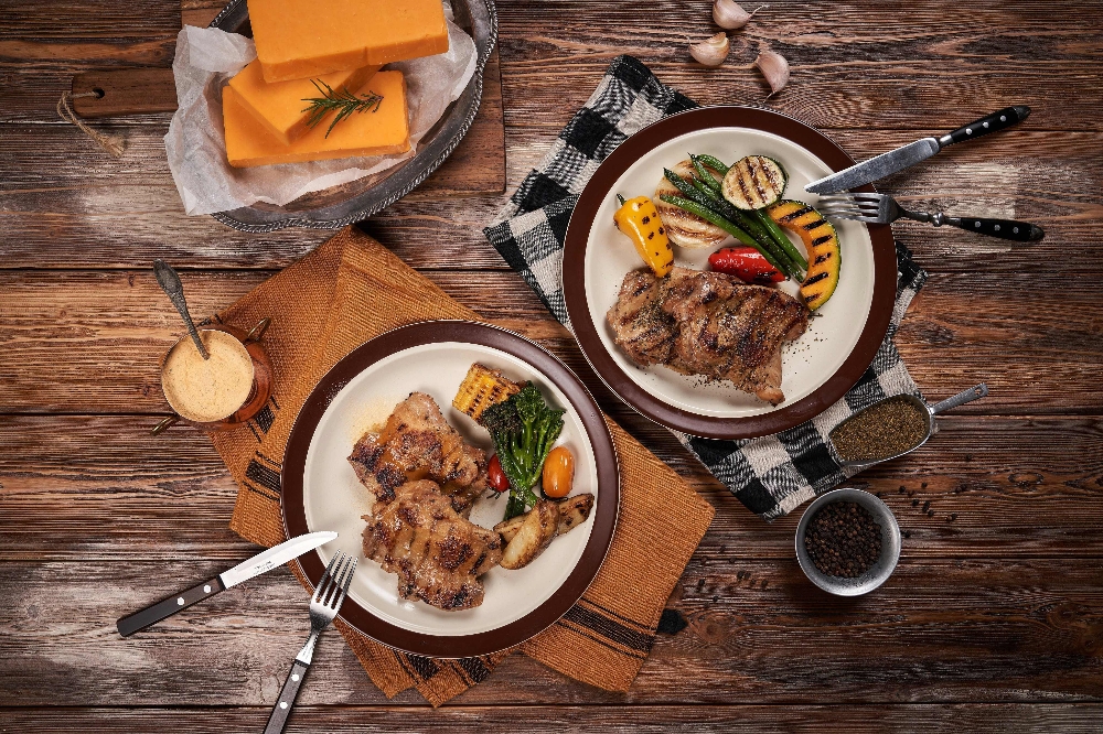 BBQ CJ오쇼핑 통살 직화구이 세트 사진. / 사진제공 = 제너시스 BBQ