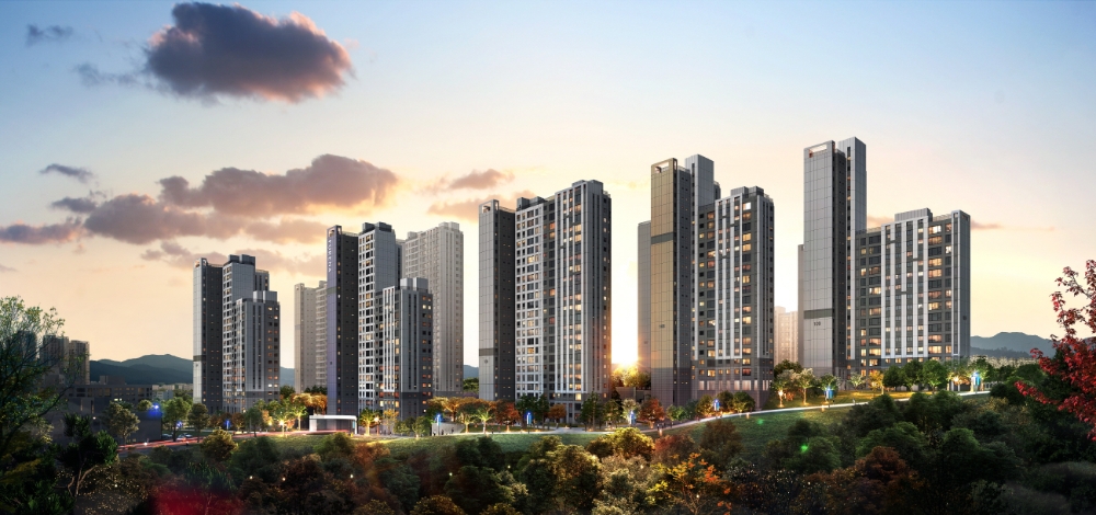 한화 포레나 수원장안 투시도