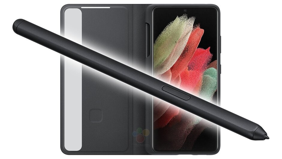 갤럭시S21 울트라 모델에만 S펜이 적용되며, S펜은 별도로 구매해야 한다.사진=폰아레나