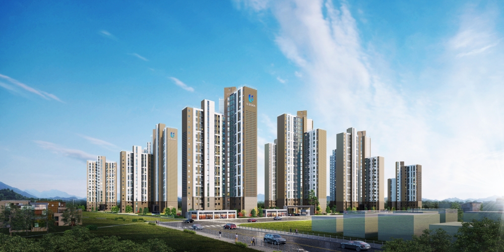 양평 다문지구 반도 유보라 아이비파크 투시도 / 사진=반도건설