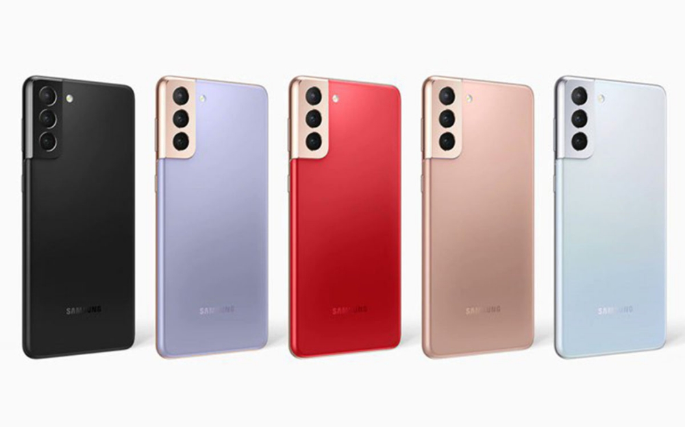 유출된 갤럭시S21 및 플러스 모델 색상. 사진=롤랑 콴트 트위터(Roland Quandt)