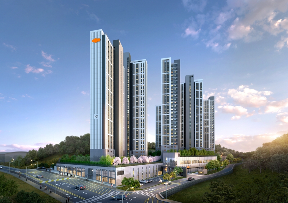 e편한세상 가평 퍼스트원 투시도. / 사진제공 = DL이앤씨