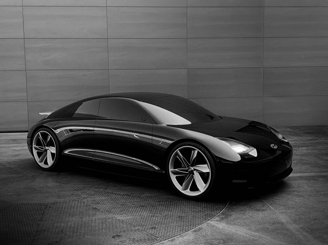 현대차 전기세단 콘셉트카 '프로페시'.