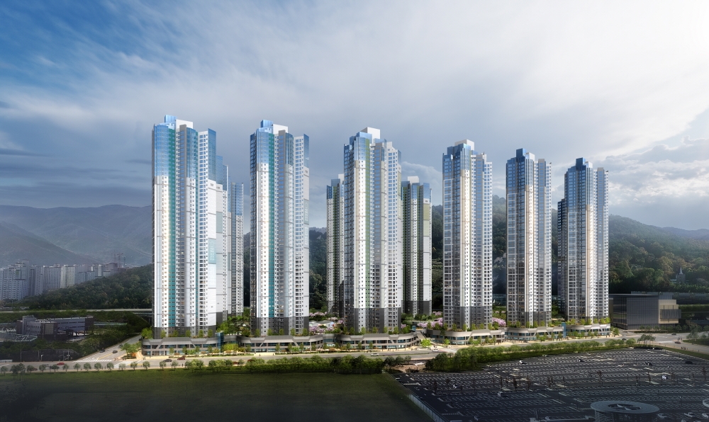 김해율하 더스카이시티 투시도