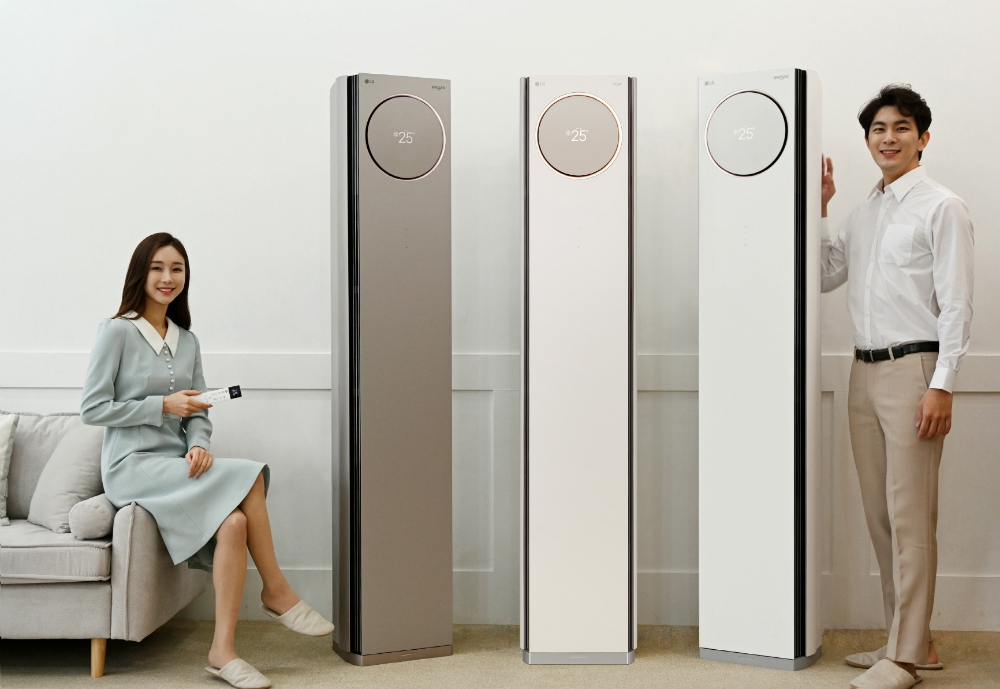 신제품 2021년형 LG 휘센 타워. 사진=LG전자