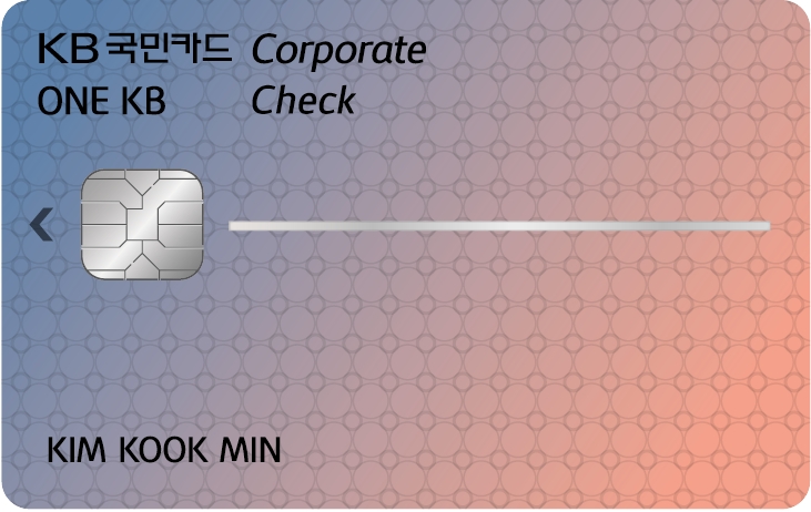 KB국민카드가 ‘원(ONE) KB국민 기업체크카드’를 출시했다. /사진=KB국민카드