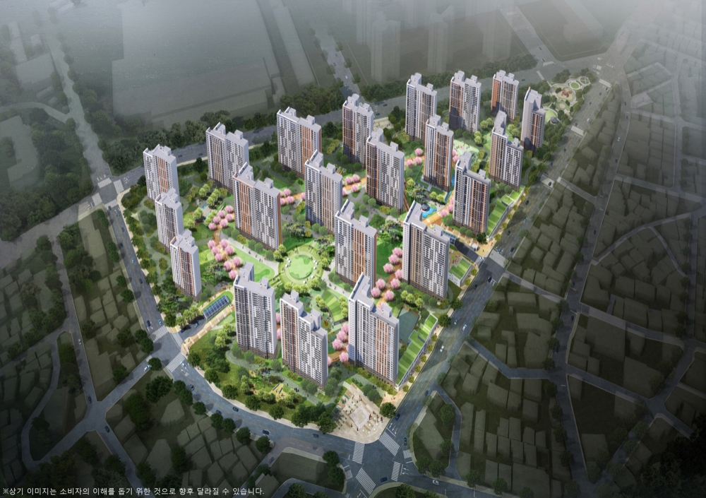 북수원자이 렉스비아 조감도./ 사진제공=GS건설