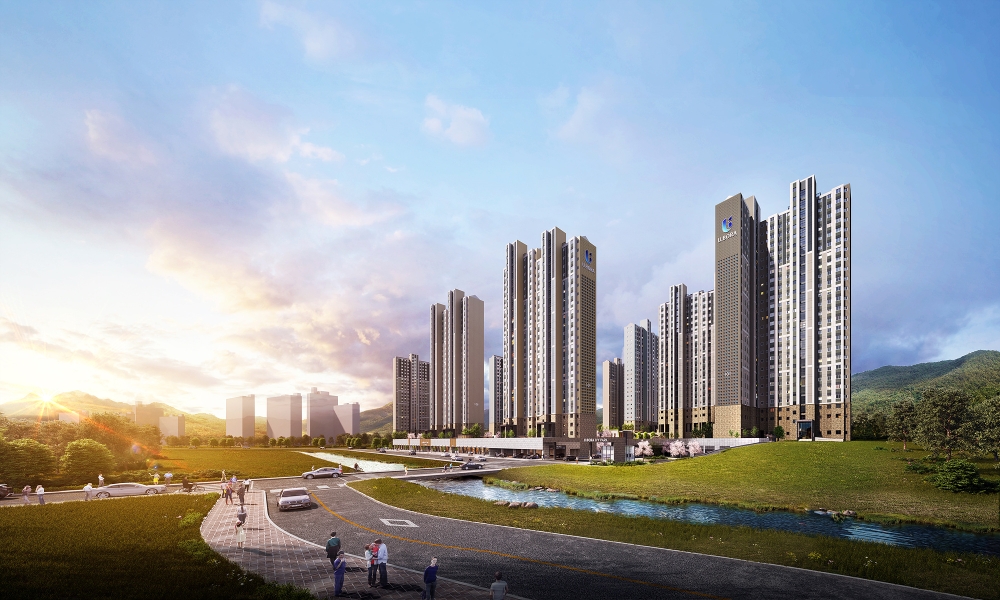 마창대교 반도유보라 아이비파크 투시도 / 사진=반도건설