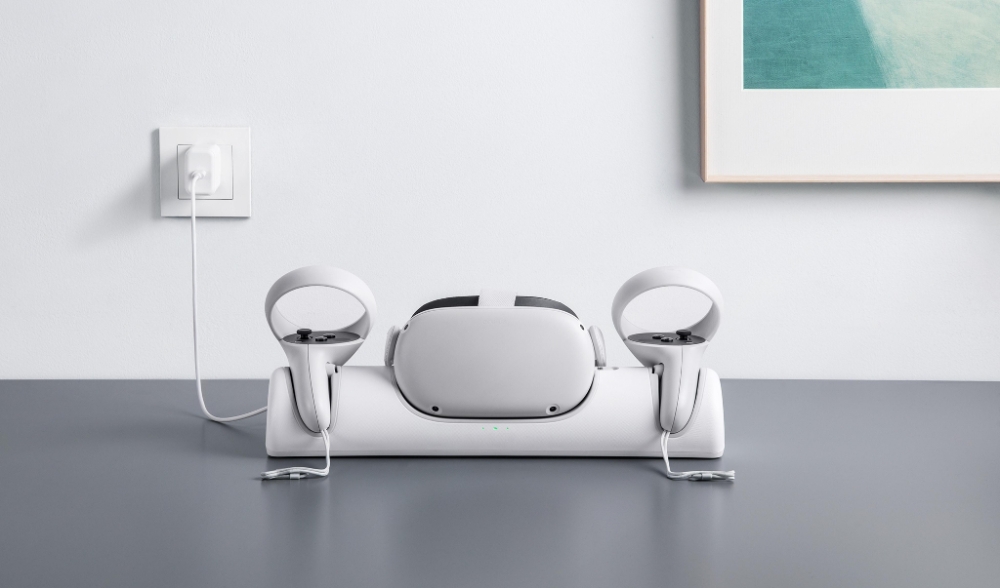 페이스북의 VR 기기 '오큘러스 퀘스트2'. 사진=오큘러스 퀘스트 트위터