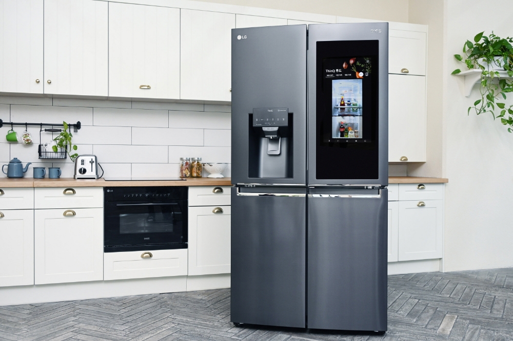  'LG 디오스 스마트 얼음정수기 냉장고'. 사진=LG전자