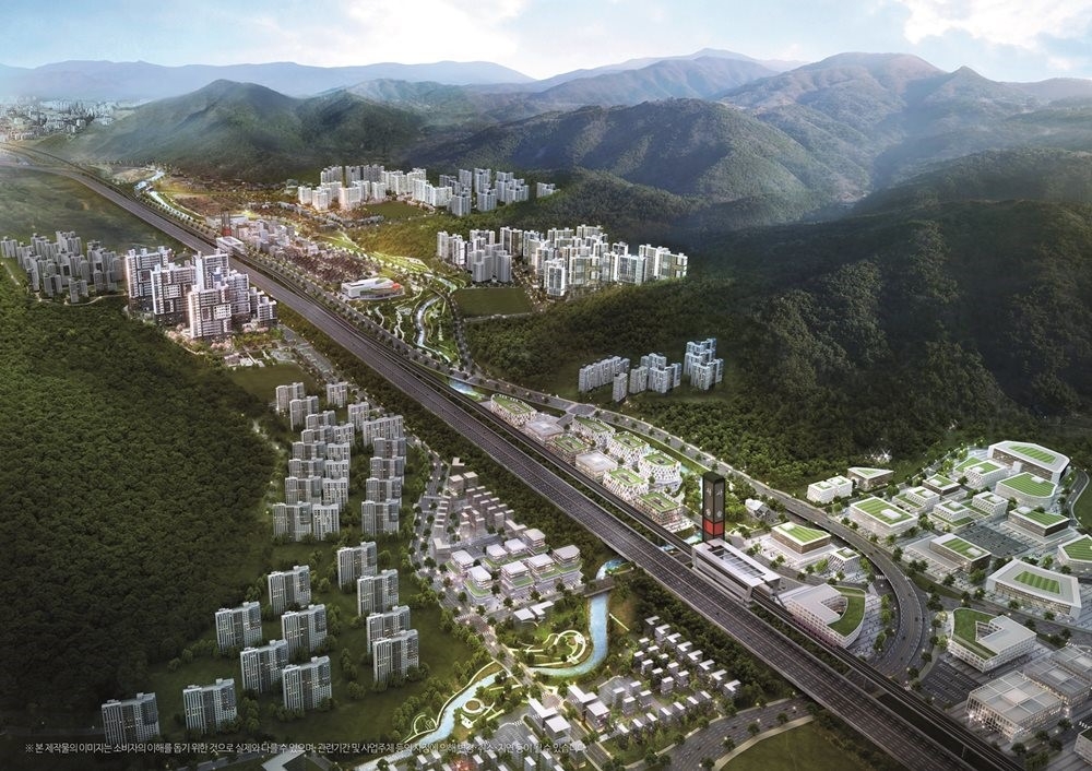 사송 더샵 데시앙 3차 조감도