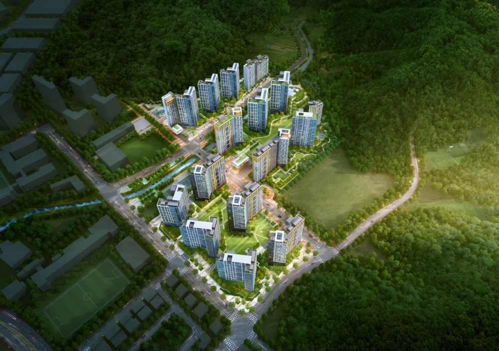 율동지구 한신더휴 조감도