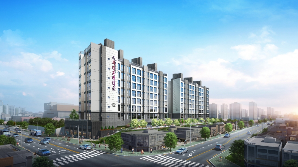 쌍문역 시티프라디움 투시도