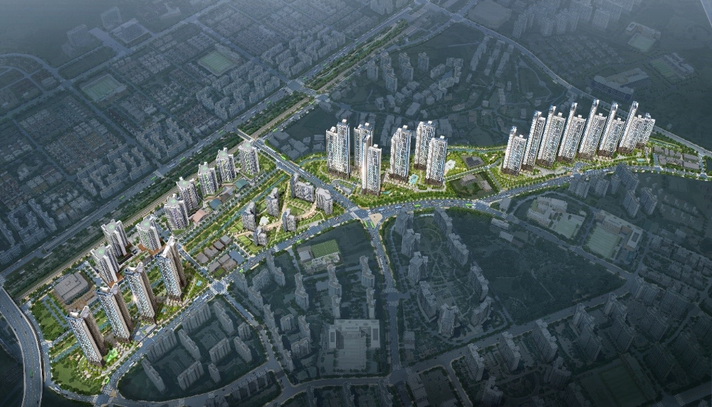 일산 풍동2지구 도시개발사업 조감도 / 사진=포스코건설