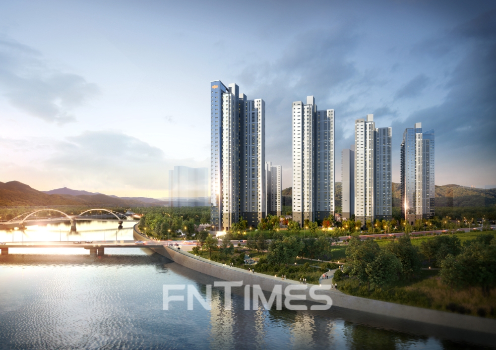 DL이앤씨 ‘e편한세상 거제 유로스카이’ 투시도 / 사진제공=DL이앤씨