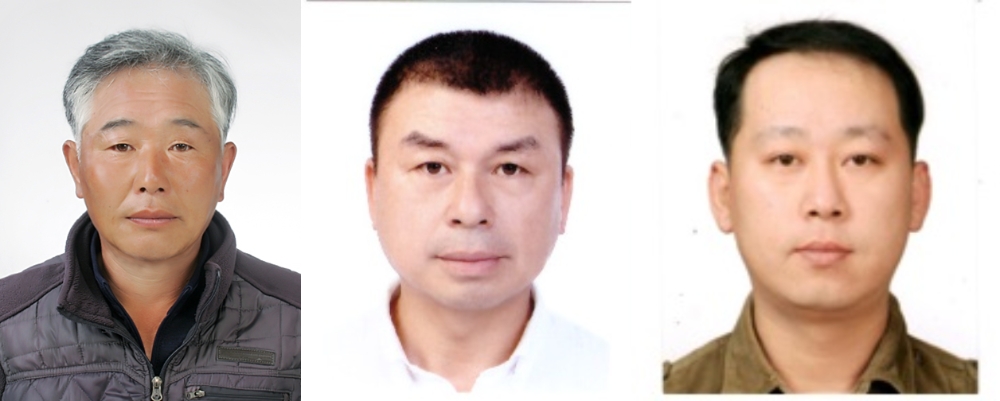 LG가 사고 차량에서 시민을 구조한 (왼쪽부터) 김기문, 박영만, 허원석씨에 'LG 의인상'을 수여하기로 했다. 사진=LG