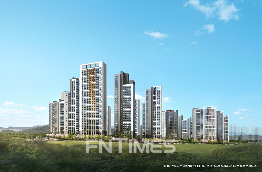 현대엔지니어링 '힐스테이트 용인 고진역' 투시도 / 사진제공=리얼투데이